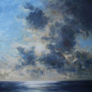 Light Burst Over the Sea