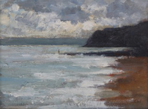 Sunshine and showers, West Bay