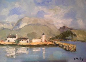 Ben Nevis above Loch Linnhe