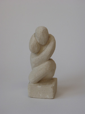 Seated Stone Figure 1